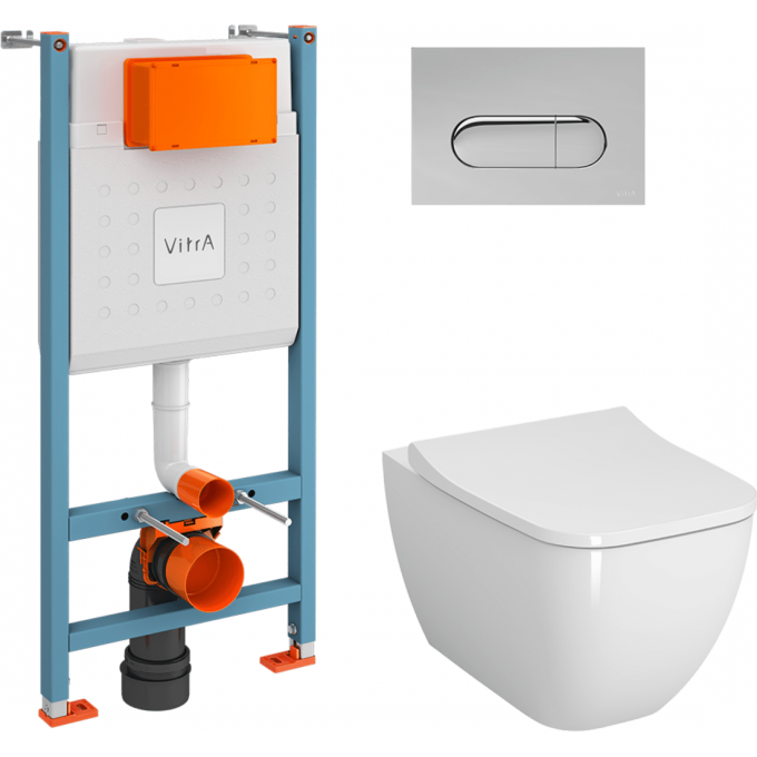 Инсталляция с унитазом VITRA SHIFT 9855B003-7206